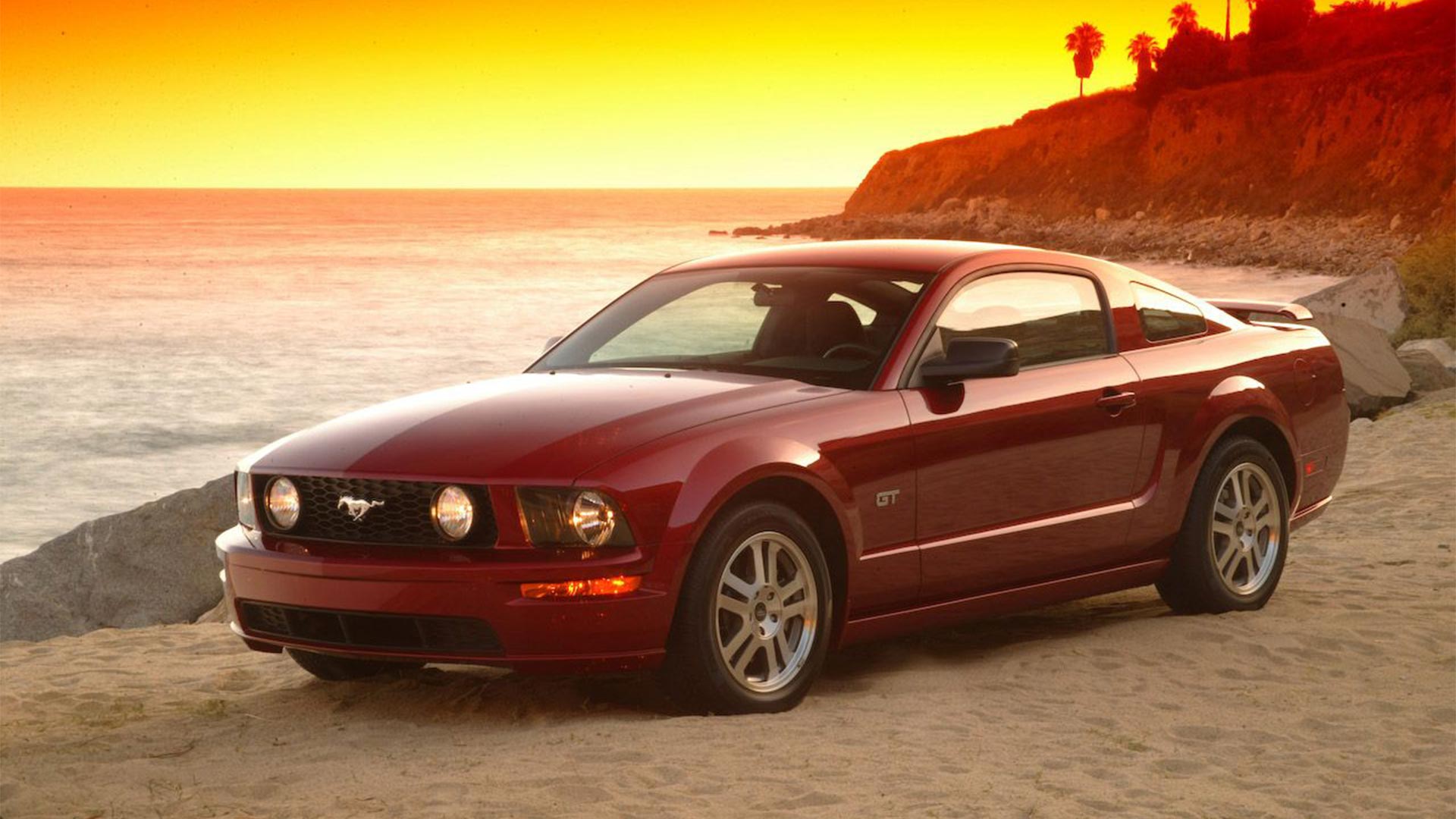 A 2005-2009 Model Year Ford Mustang