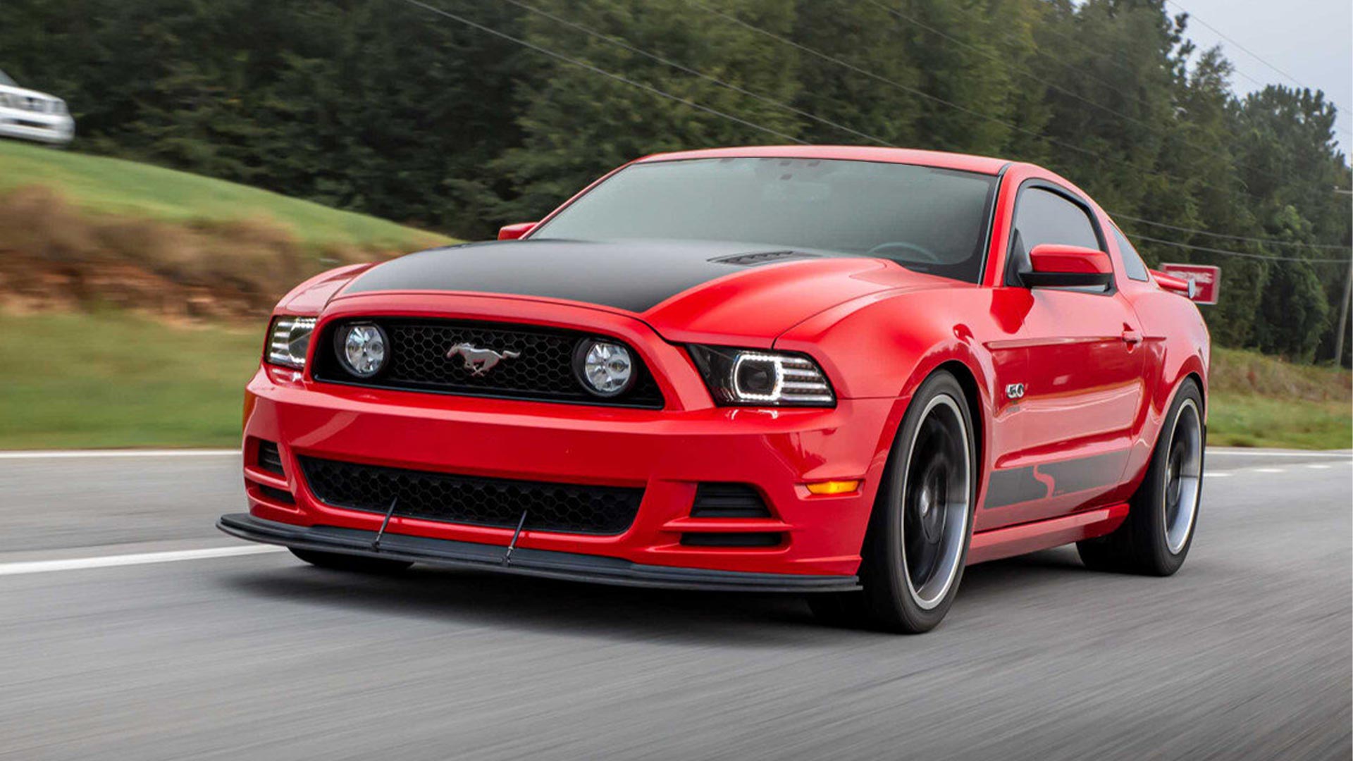 A 2010-2014 Model Year Ford Mustang