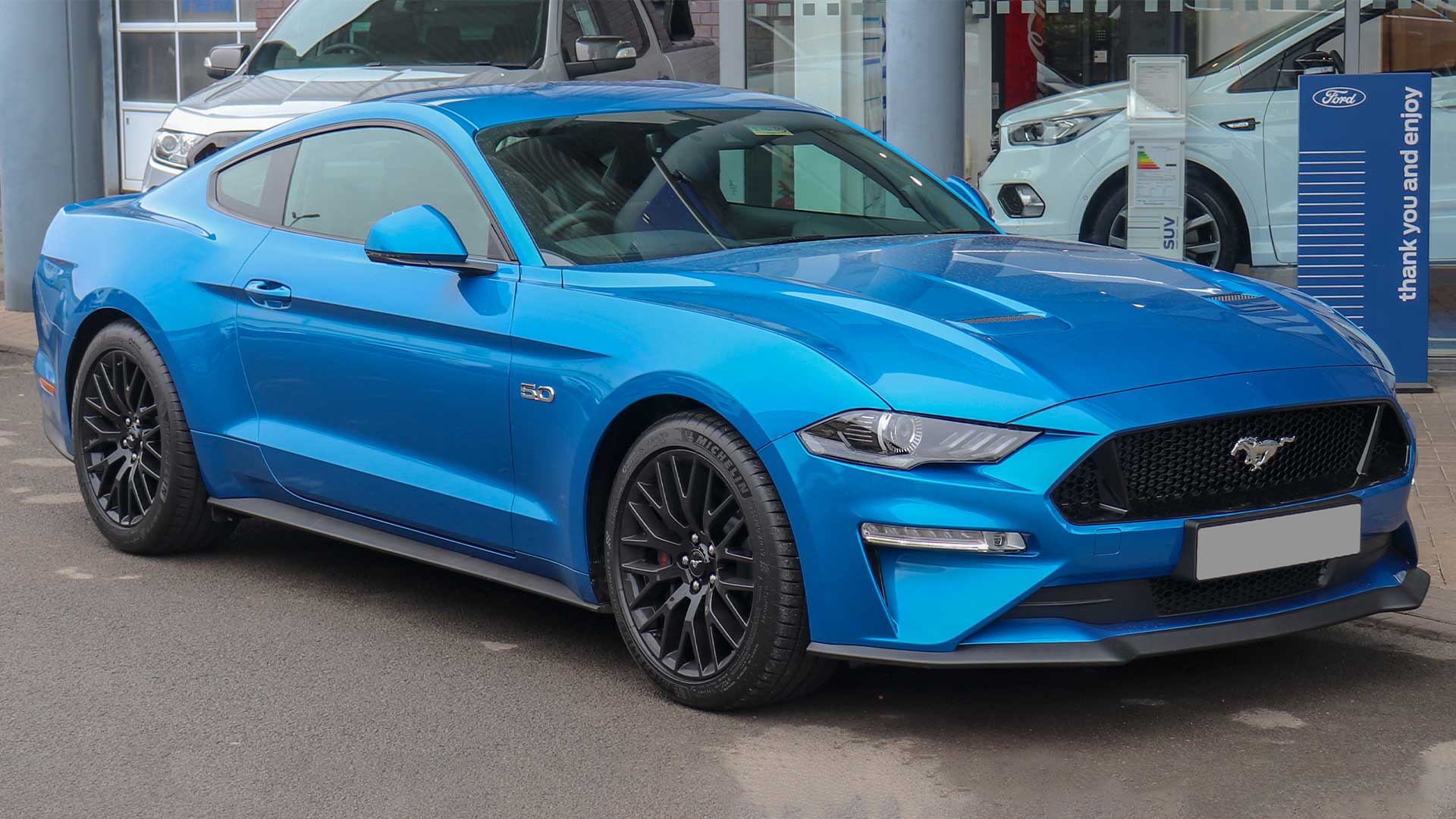 A 2015-2017 Model Year Ford Mustang