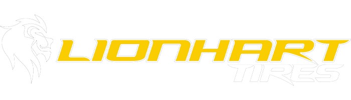 lionhart tires alternate logo for dark background