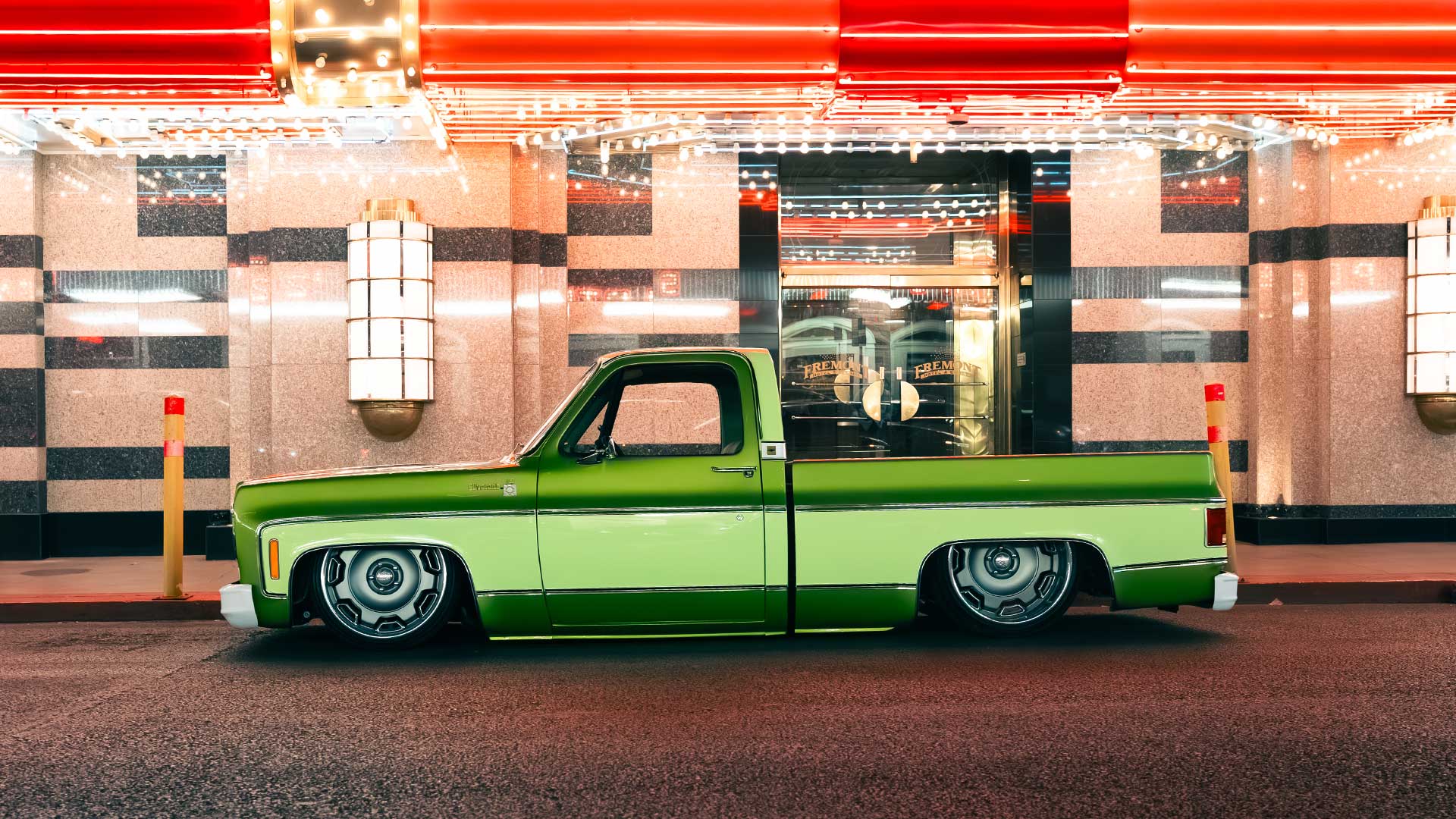 slammed square body c10