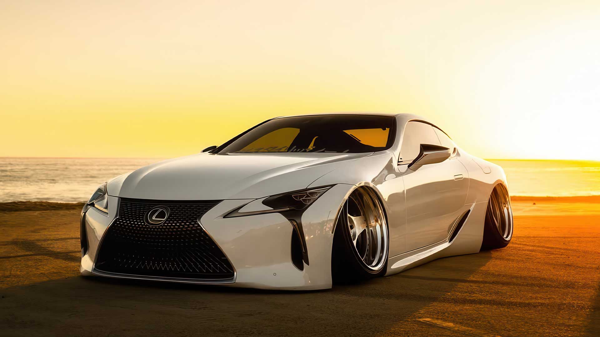 slammed lexus lc 500